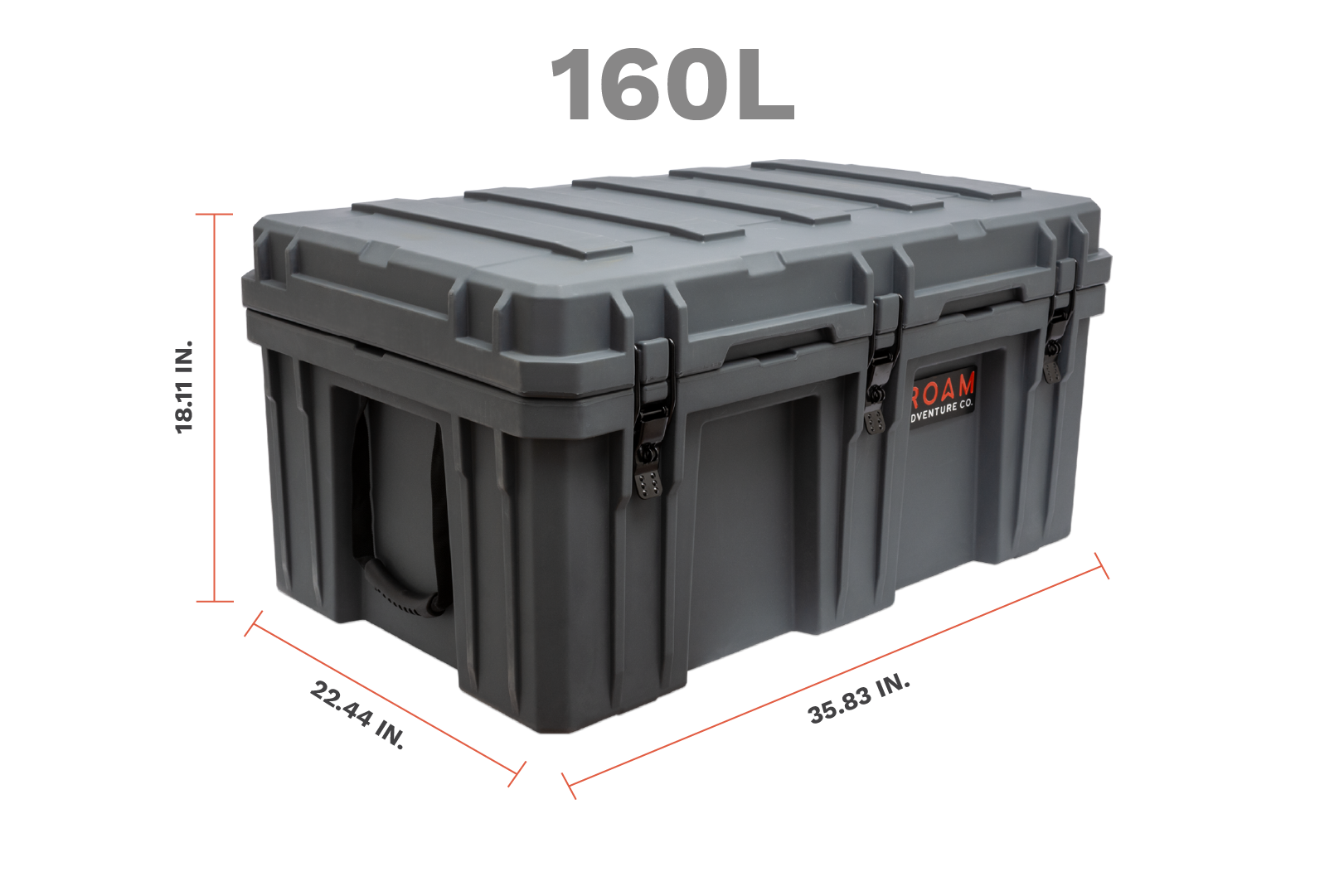 ROAM 160L Rugged Case