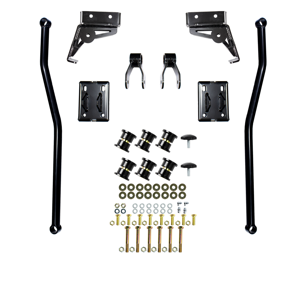 Kryptonite Full Floating Traction Bar Kit for 2001–2010 Chevy/GMC HD Trucks
