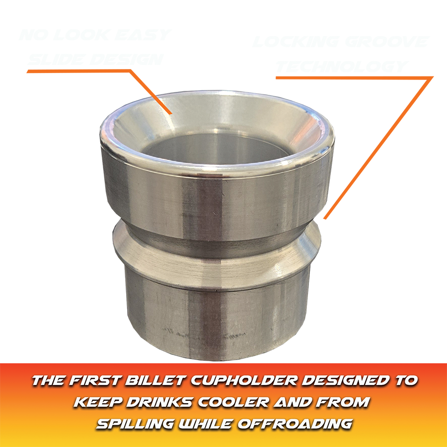 SVC T.I.T.S Billet Aluminum Cup Holder
