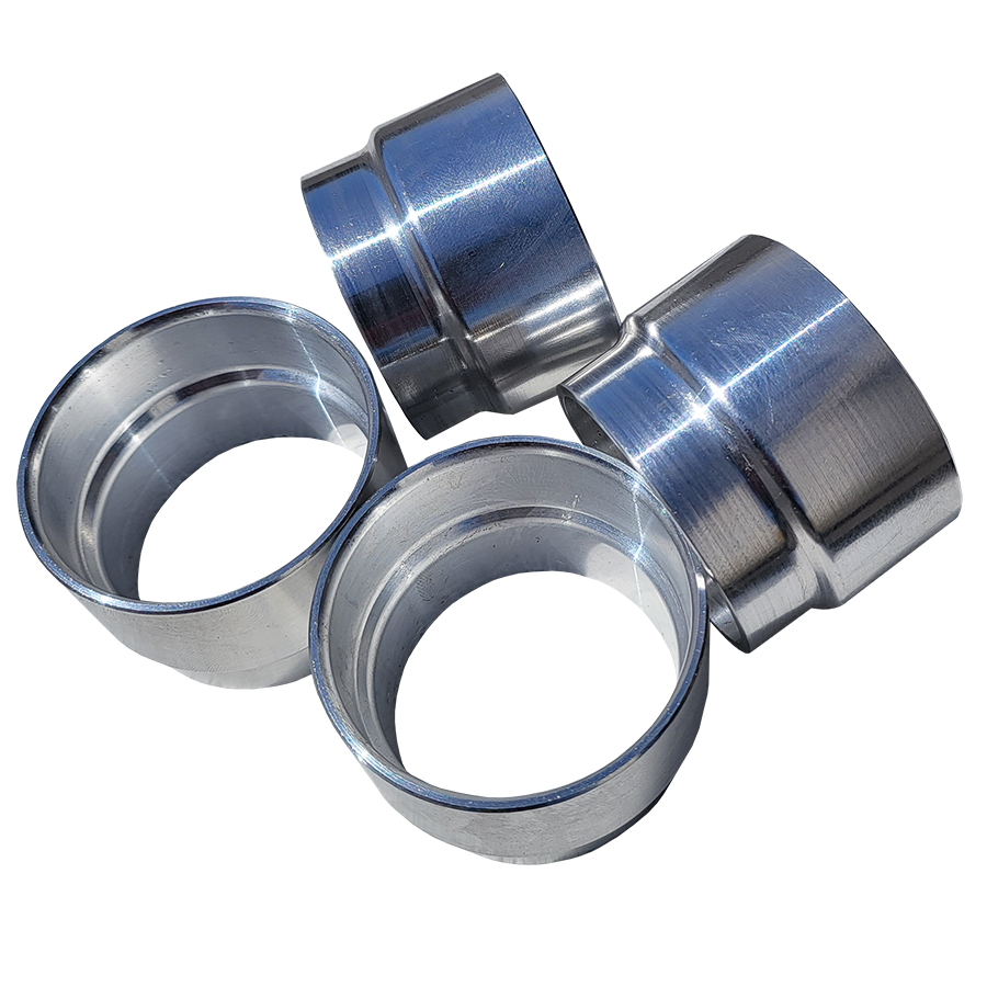 Aluminum coil spacers for 2021 and newer Ford Bronco, designed to enhance suspension performance and lift.