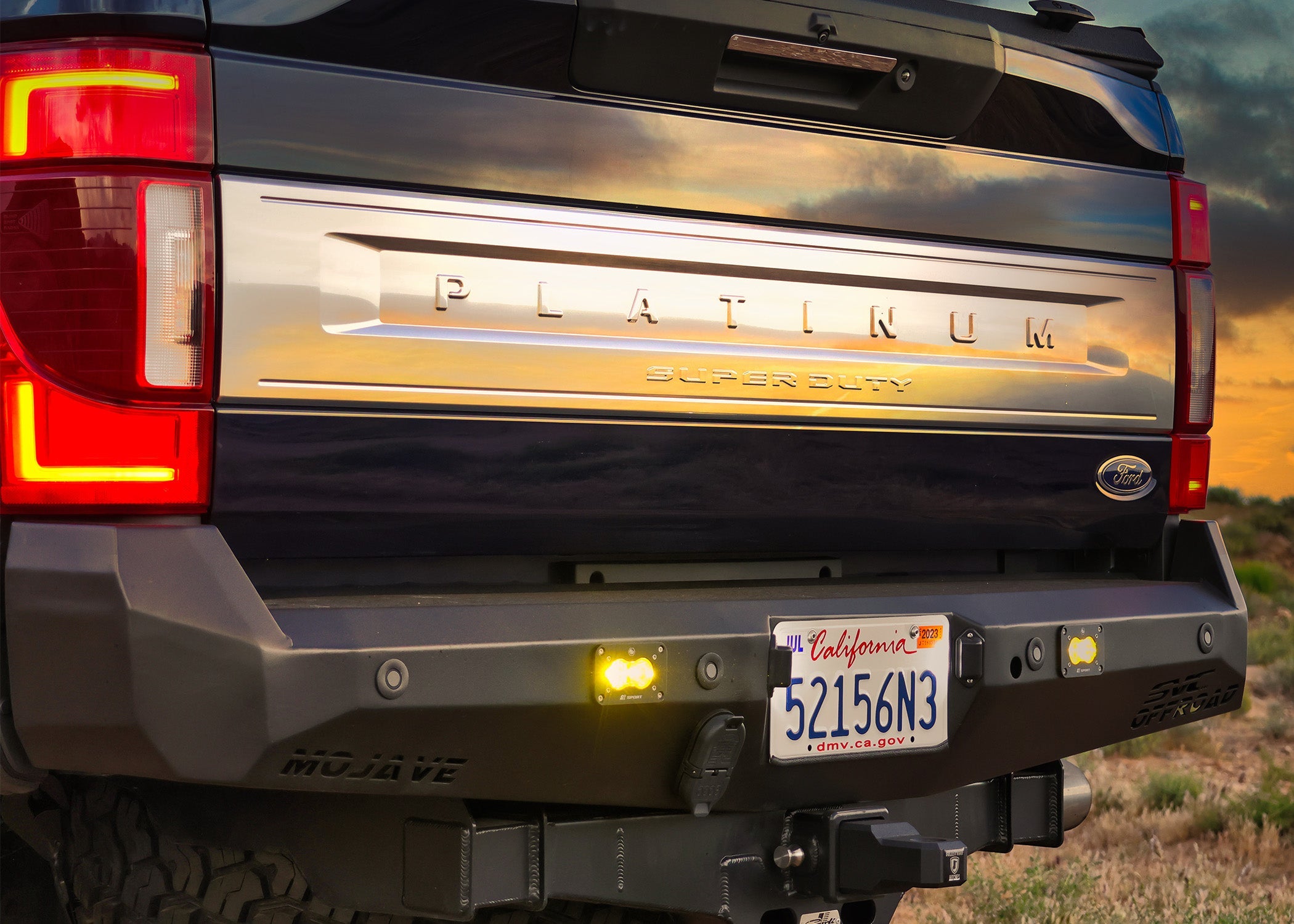 Mojave Rear Super Duty Bumper