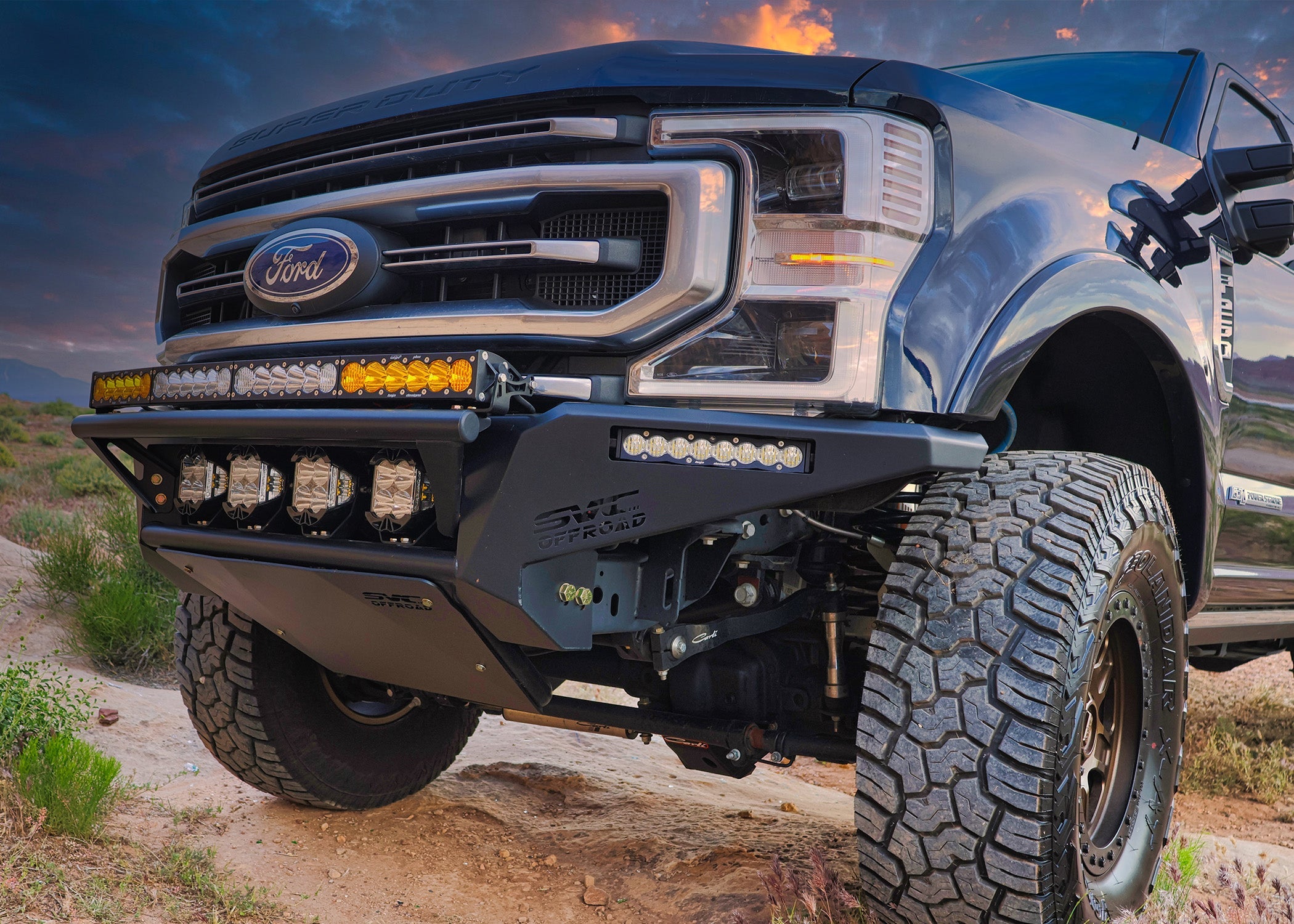 SVC OFFROAD Front Mojave 2017-2022 Ford Super Duty Bumper