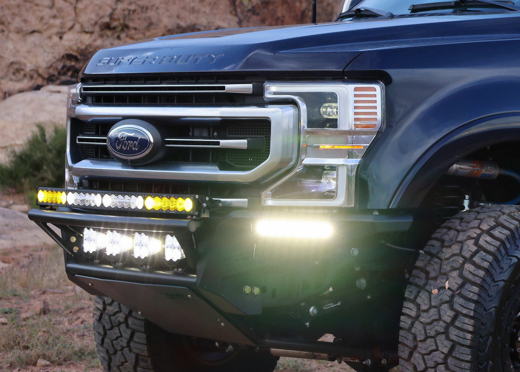 SVC OFFROAD Front Mojave 2017-2022 Ford Super Duty Bumper
