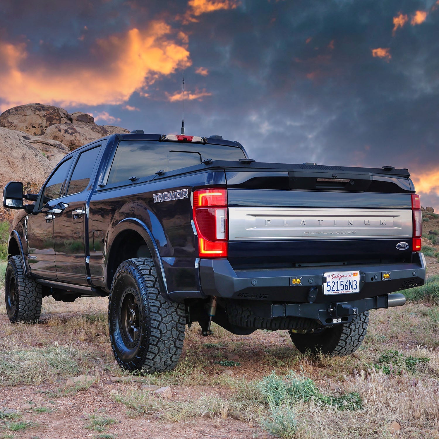 Mojave Rear Super Duty Bumper