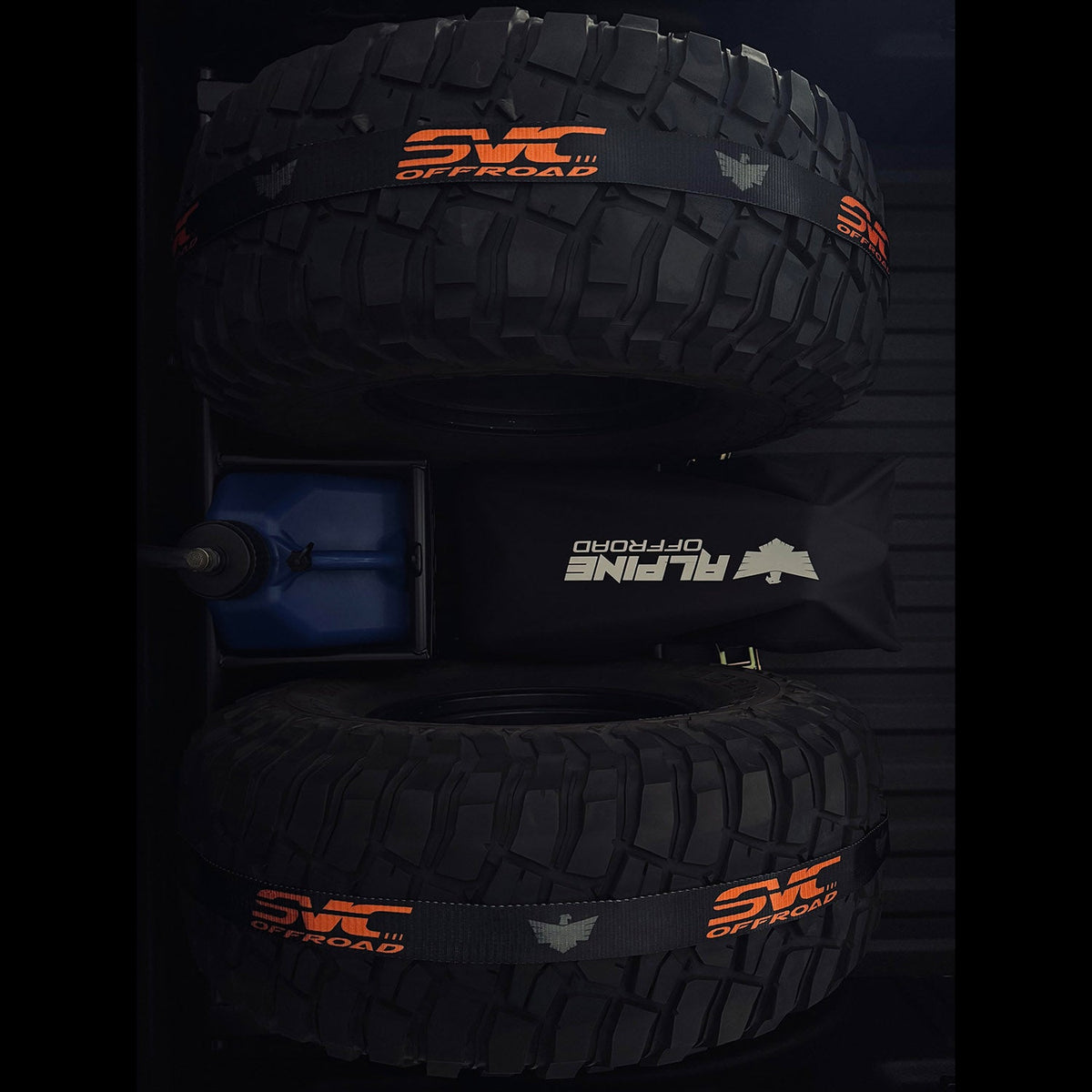 SVC Offroad Spare Tire Straps