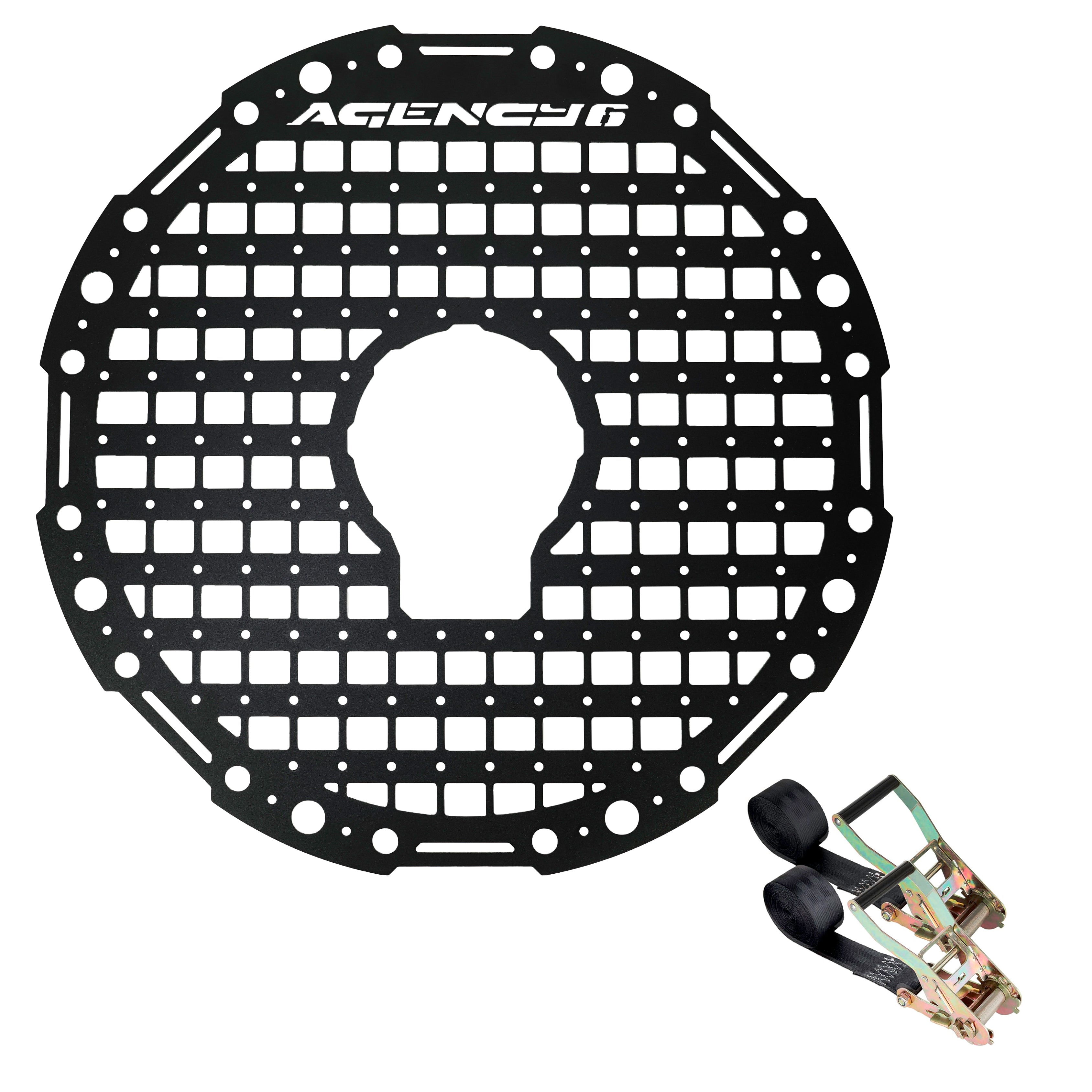 Agency 6 GRIDS Molle Panel - Spare Tire