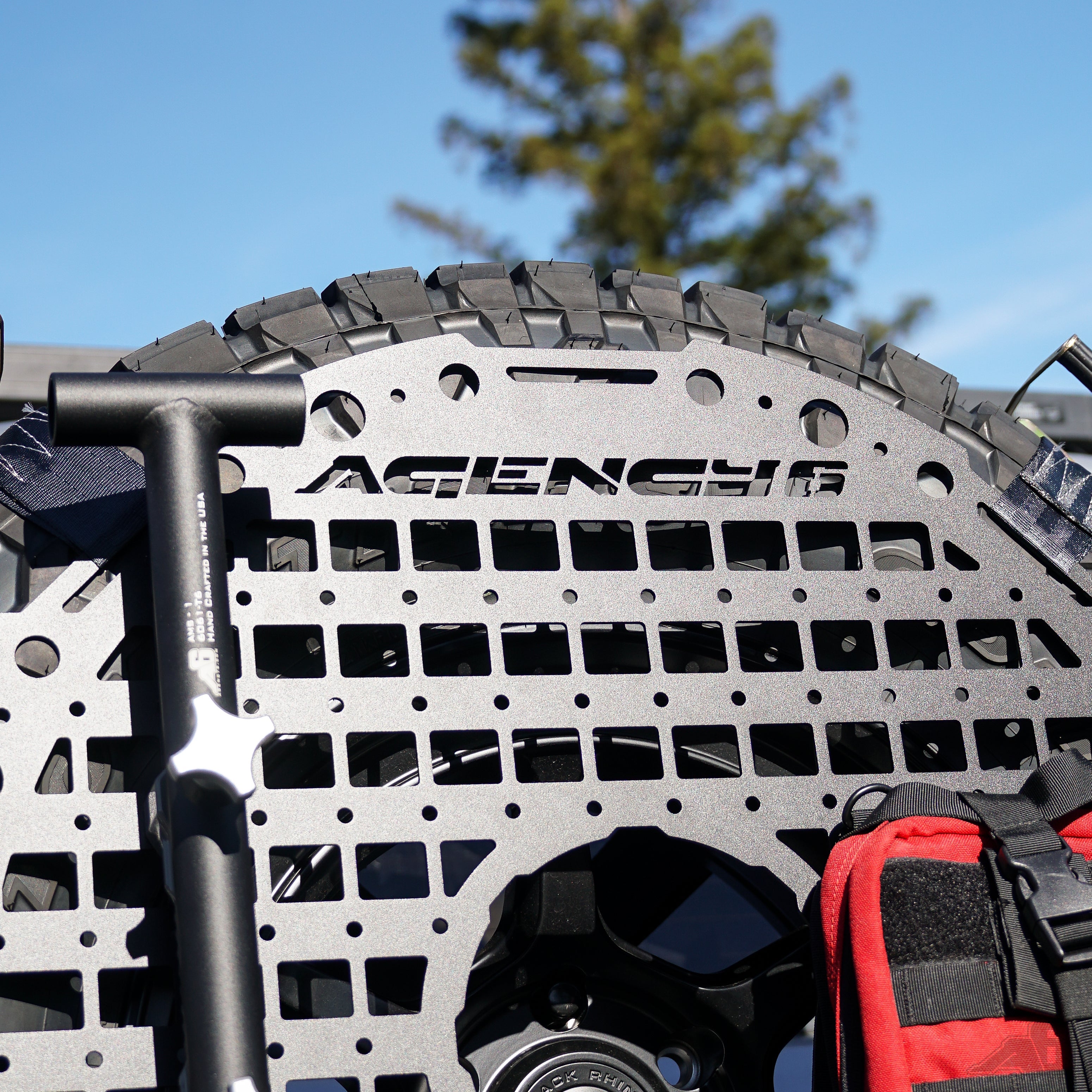 Agency 6 GRIDS Molle Panel - Spare Tire
