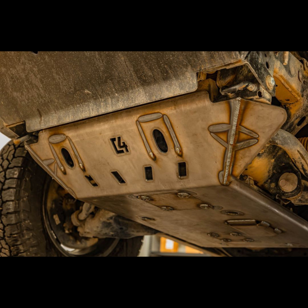 Durable front skid plate for 5th Gen 4Runner (2010+) designed for off-road protection and performance.