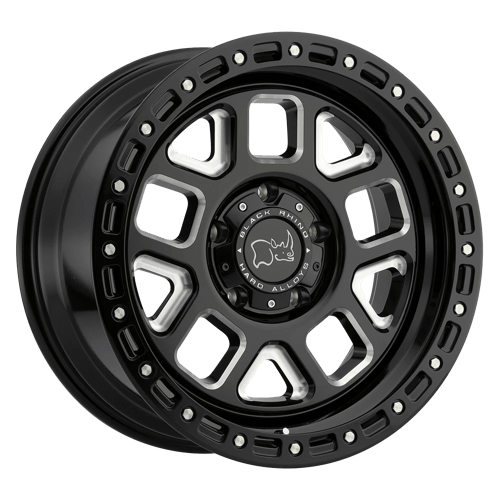 BRALP 18X9.5 6X5.5 G-BLK-MILL -18MM
