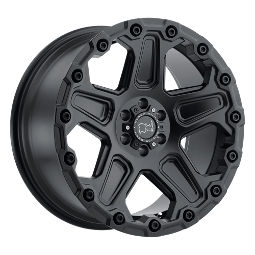 BRCOG 17X9.5 6X5.5 M-BLK 12MM