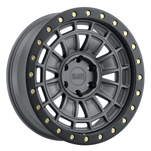 BRDAL 18X9.5 5X5.0 M-GNMTL-BLK-LP -12MM