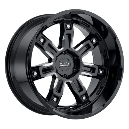 BRLKR 18X8 6X130 G-BLK-MILL 52MM