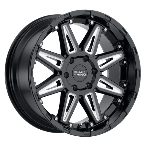 BRRSH 18X9.5 6X5.5 G-BLK-MILL 12MM