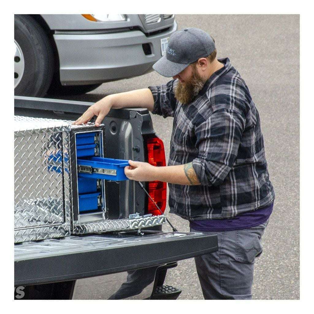 UWS Bright Aluminum 22" Drawer Truck Tool Box Model DS-22