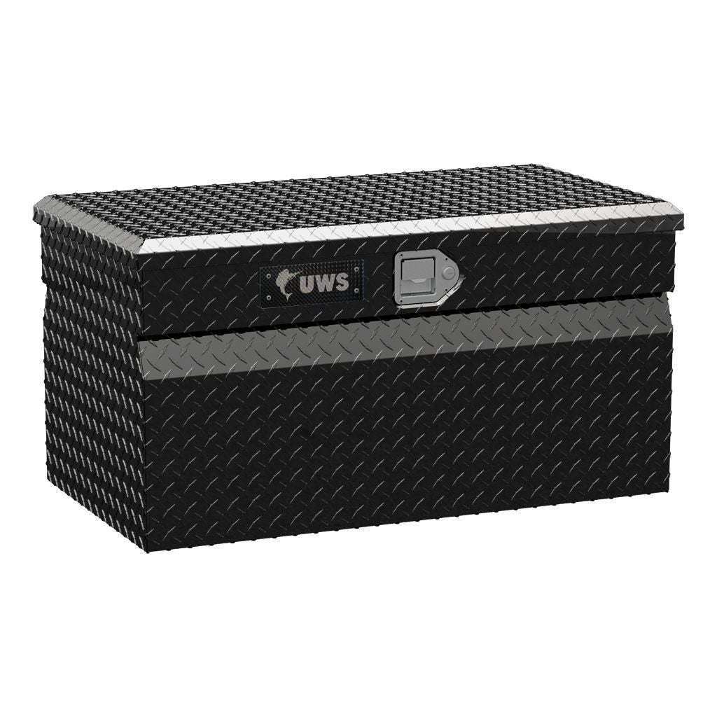 UWS Gloss Black Aluminum 36" Utility Chest Box Model TBC-36-BLK