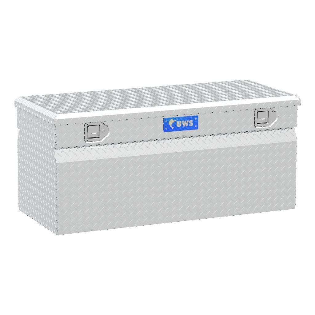 UWS Bright Aluminum 48" Cargo Carrier Utility Chest Box Model TBC-48-DD