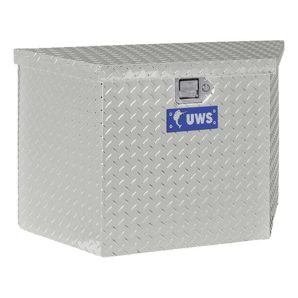 UWS Bright Aluminum 49" Trailer Tongue Box Model TBV-49