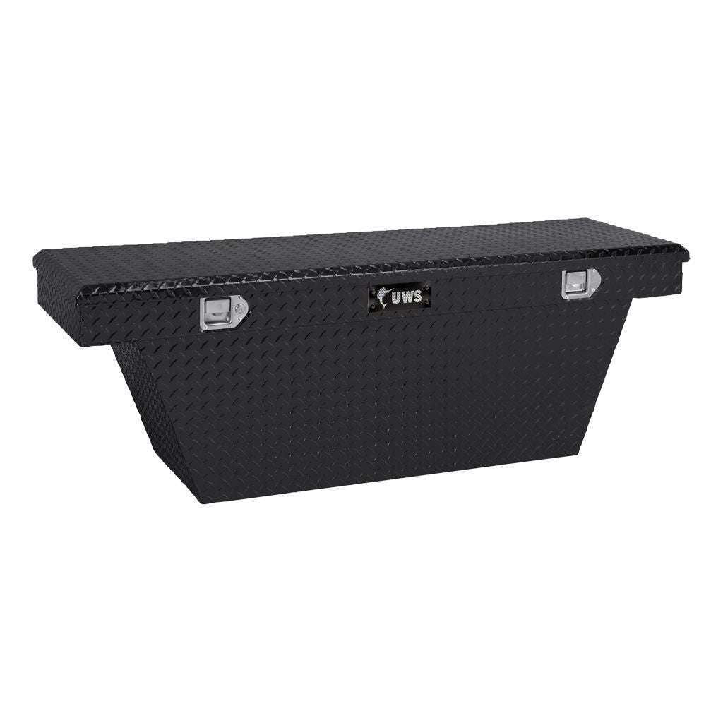 UWS 60" Deep Angled Truck Tool Box (LTL Shipping Only) Model TBSD-60A-BLK