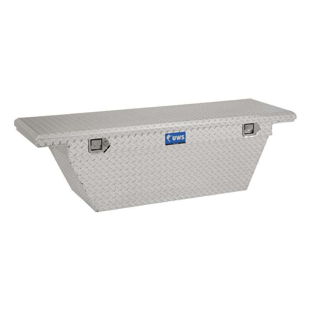 UWS 60" Deep Angled Truck Tool Box, Low Profile (LTL Shipping Only) Model TBSD-60A-LP