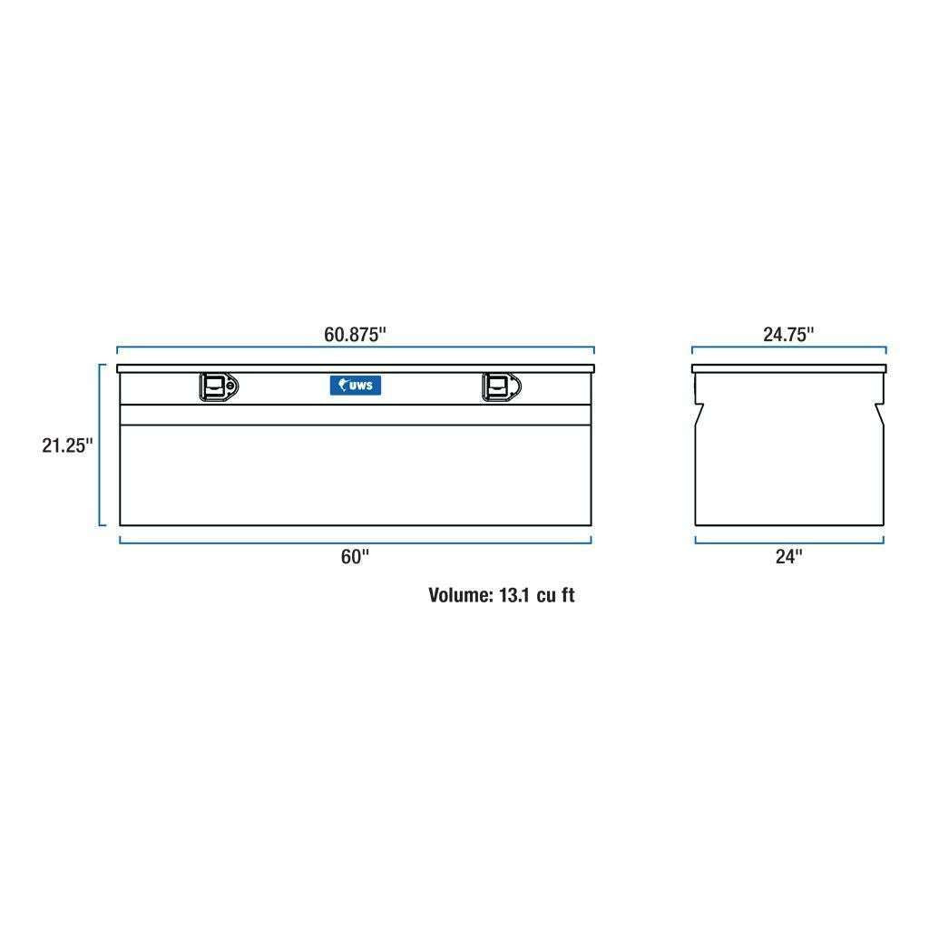 UWS 60" Utility Chest Box Model TBC-60