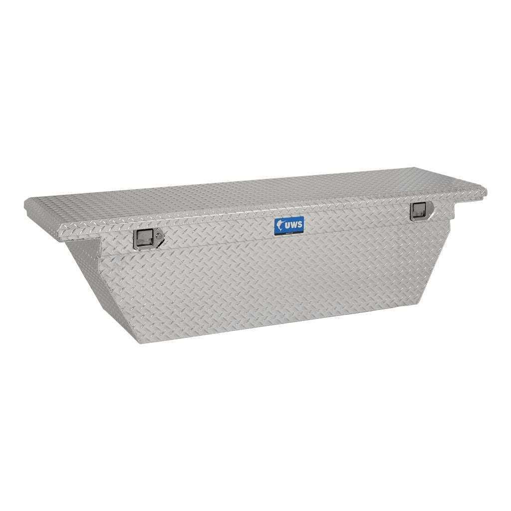 UWS 69" Deep Angled Truck Tool  Box - Low Profile Model TBSD-69-A-LP