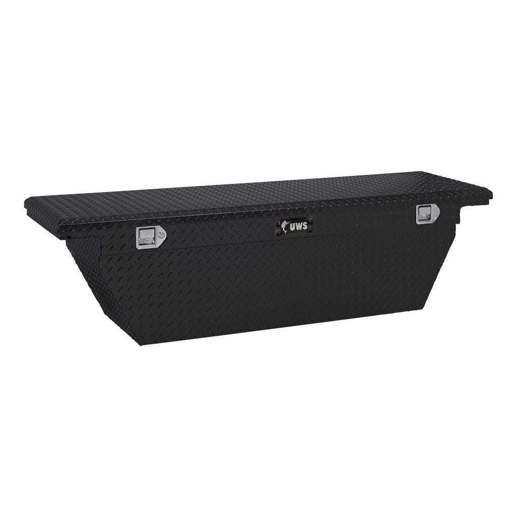 UWS 69" Deep Angled Truck Tool  Box - Low Profile Model TBSD-69-A-LP-B