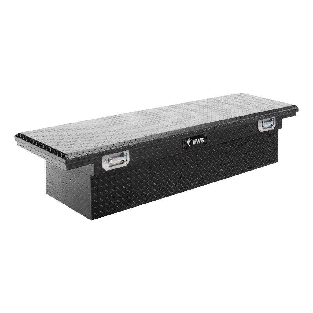 UWS 69" Truck Tool  Box - Low Profile, Pull Handles Model TBS-69-LP-PH-B