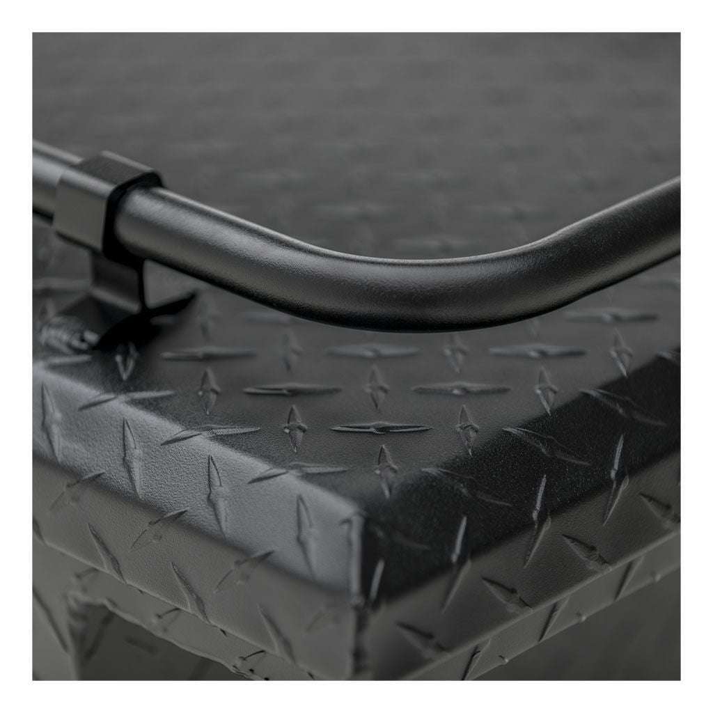 UWS Secure Lock Tool Box, Low Profile, Rail Model SLD69-A-LP-MB-R