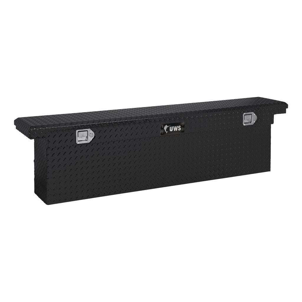 UWS 72" Deep Slim Truck Tool  Box - Low Profile Model TBSD-72-SL-LP-B