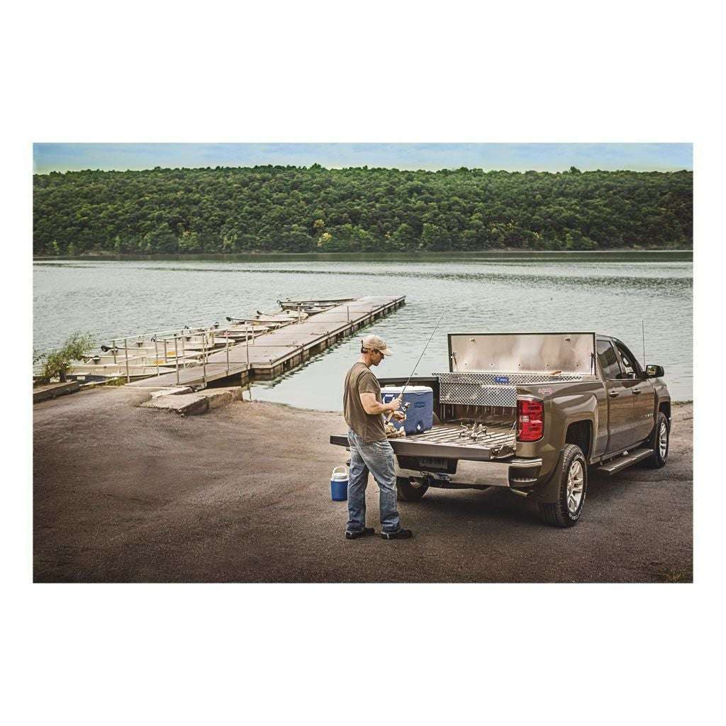 UWS 72" Truck Tool Box with Low Profile, Pull Handles Model TBS-72-LP-PH