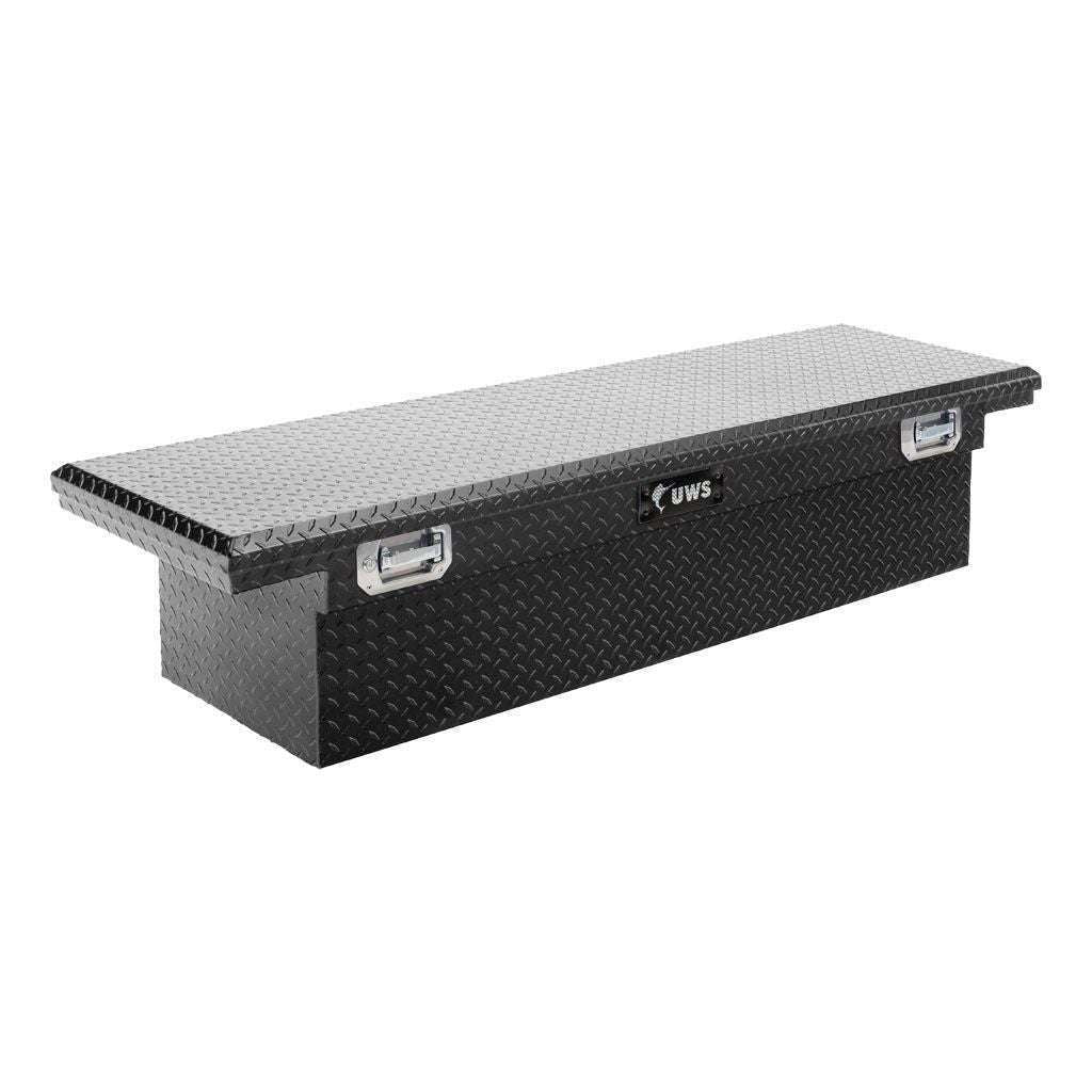 UWS 72" Truck Tool  Box - Low Profile, Pull Handles Model TBS-72-LP-PH-B