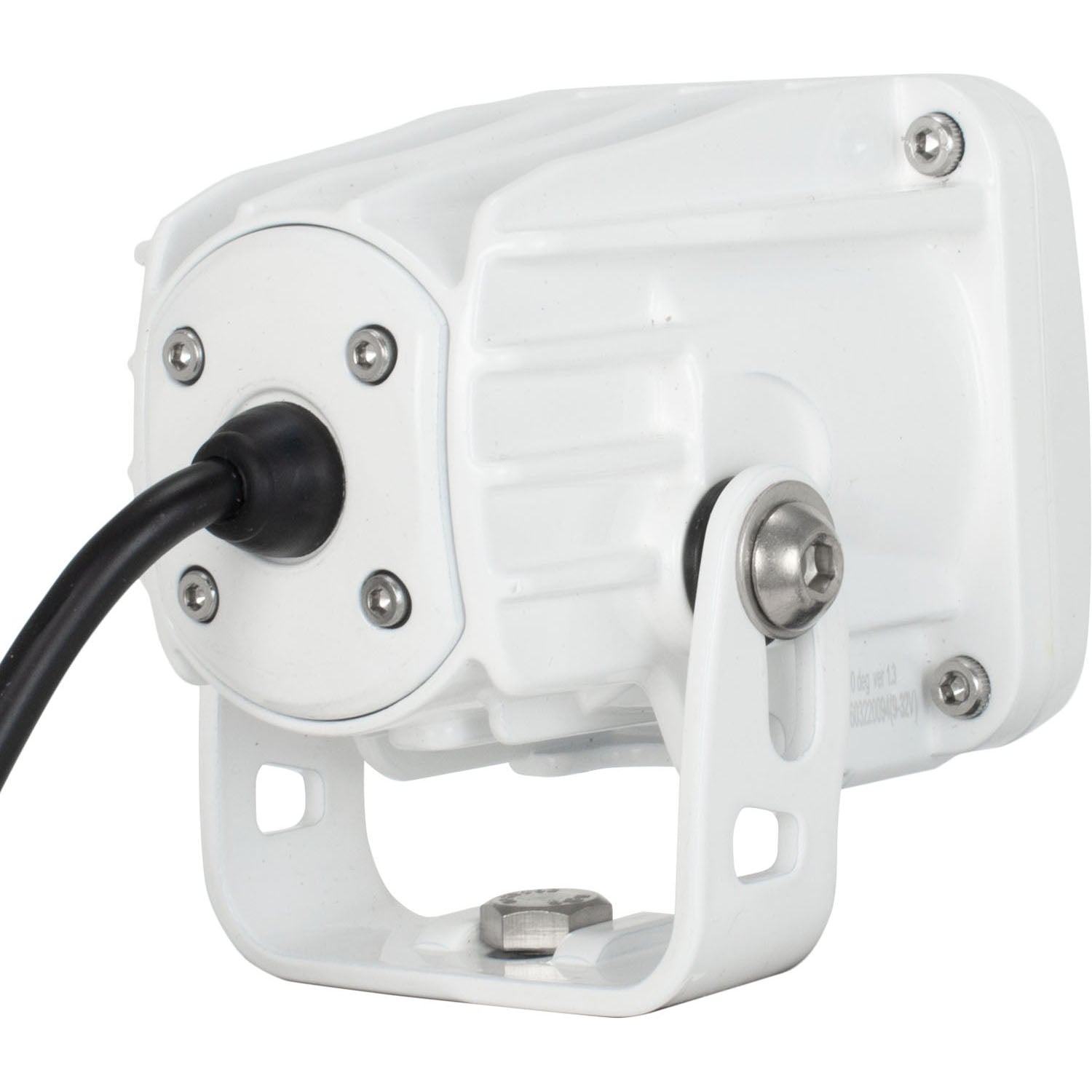 3.7" White Optimus Square 20º Beam LED Light