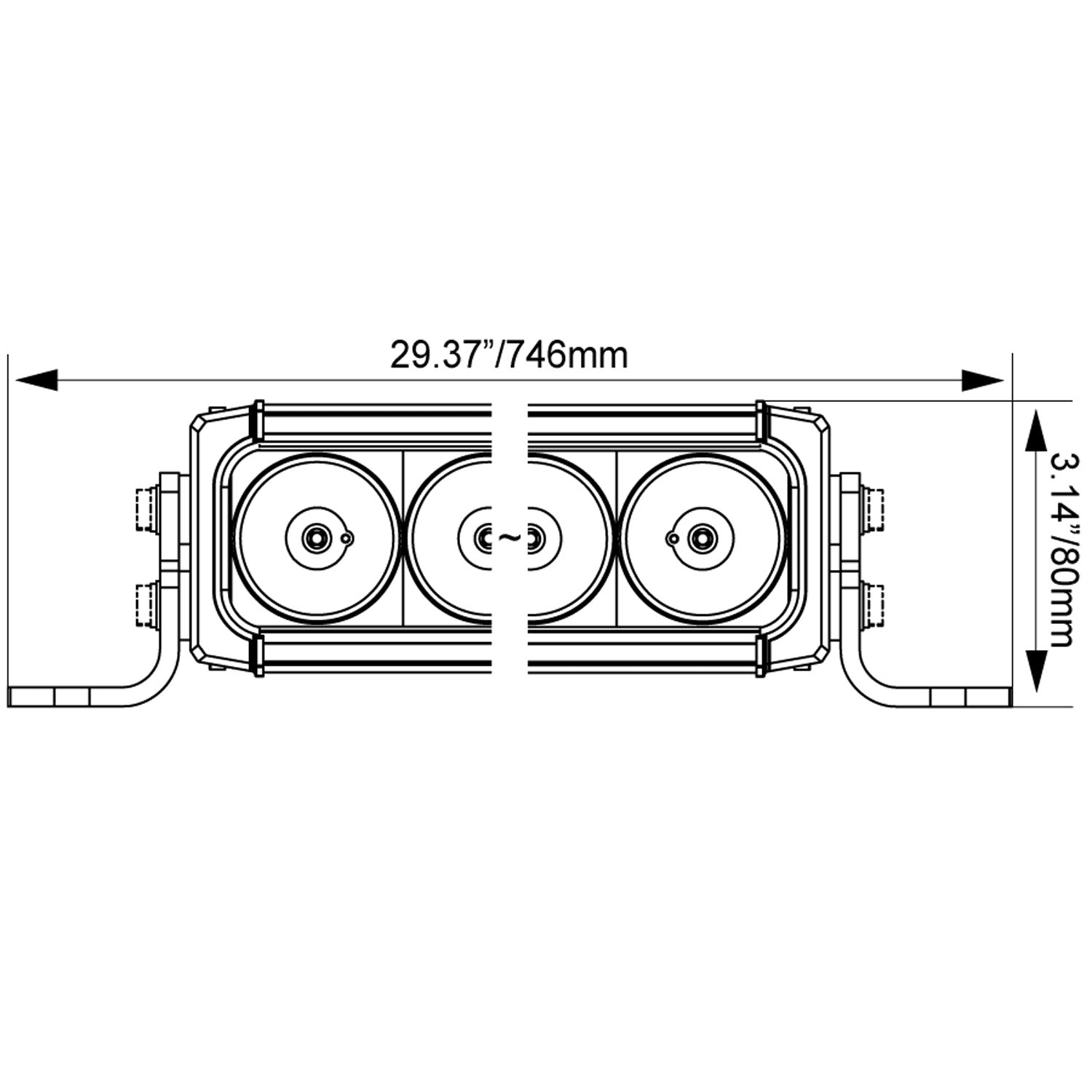 30" XPR LED Light Bar