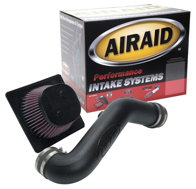 Airaid intake kit for 2018 Ford F150 V6 5.0L, featuring a high-flow air filter and intake tube for enhanced performance.