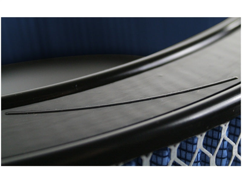 aFe MagnumFLOW Round Racing Air Filter features a durable design with a blue mesh filter element for high performance.