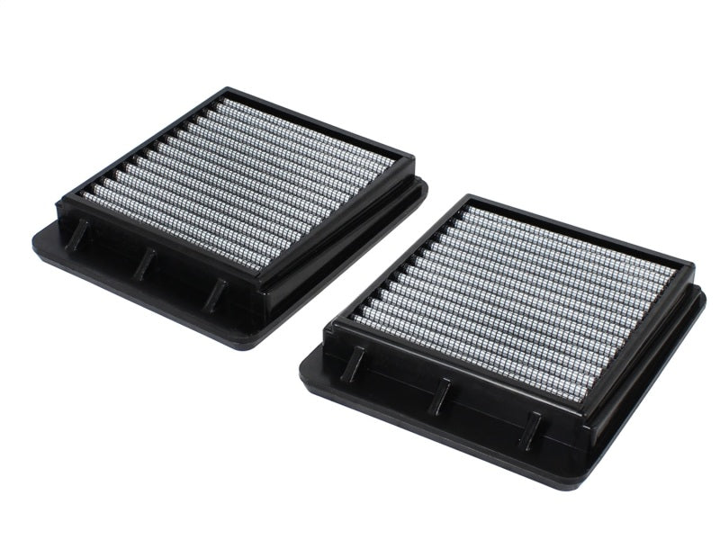 aFe MagnumFLOW Air Filters for 09-15 Nissan GT-R V6 3.8L, designed for OEM replacement with high airflow efficiency.