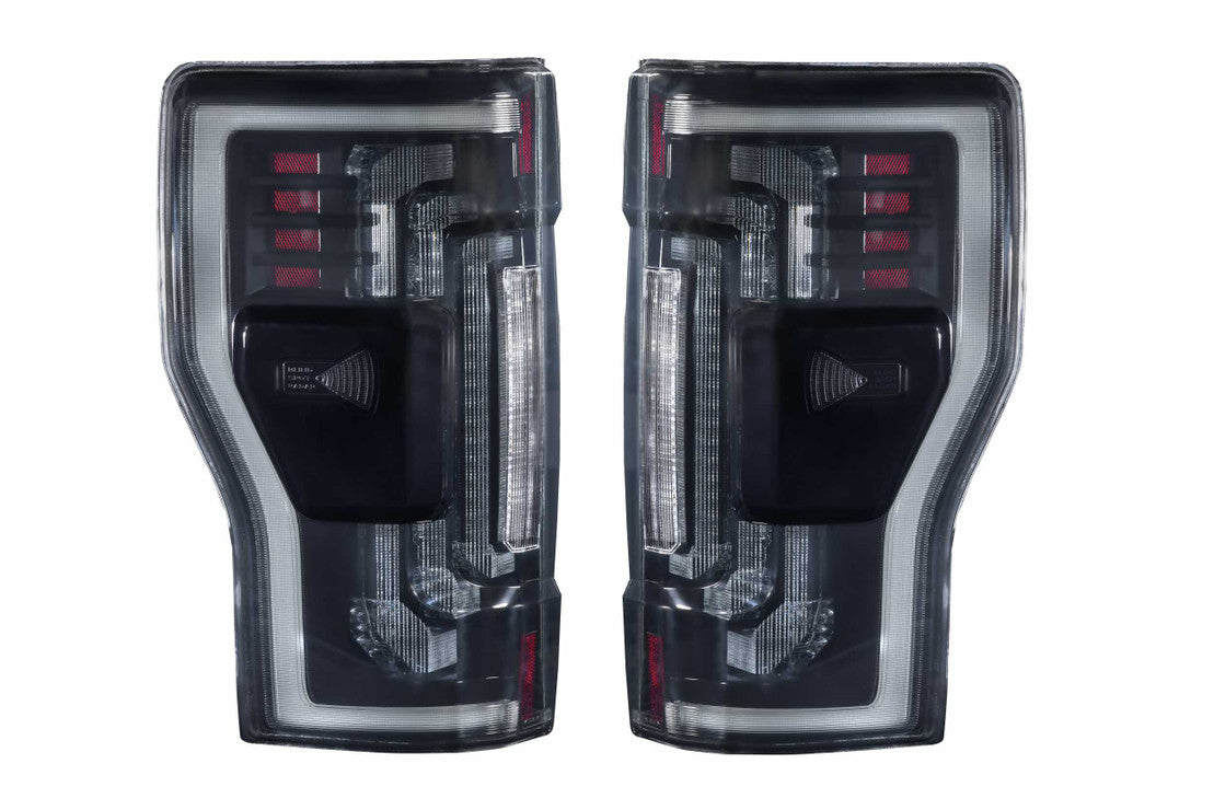 Morimoto XB LED Tails: Ford Super Duty (17-22) (Pair / BLIS / Smoked)