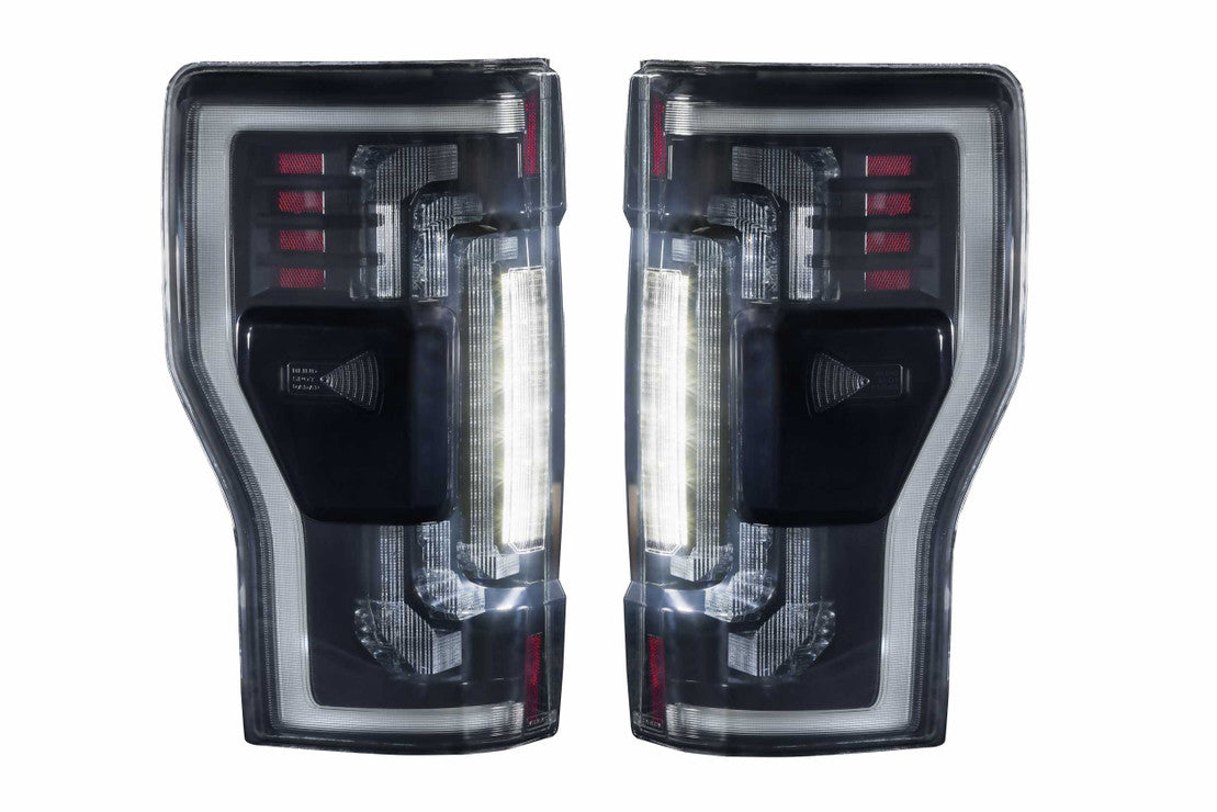 Morimoto XB LED Tails: Ford Super Duty (17-22) (Pair / BLIS / Smoked)