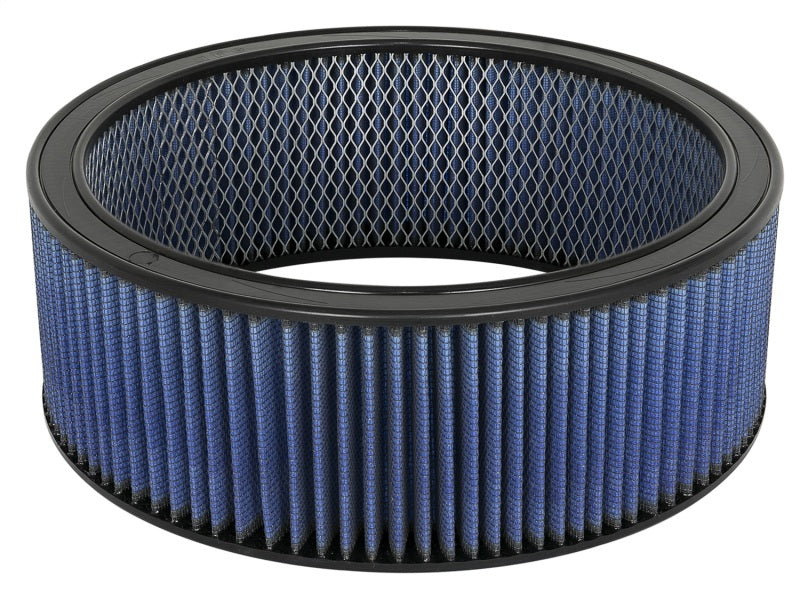 aFe MagnumFLOW Air Filter with a 14-inch outer diameter, 12-inch inner diameter, and 5-inch height for enhanced airflow and performance.