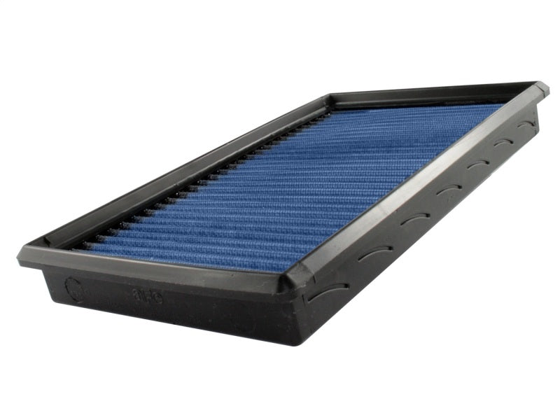 aFe MagnumFLOW Air Filter designed for Nissan cars and V6 trucks, enhancing airflow and engine performance from 1990 to 2011.