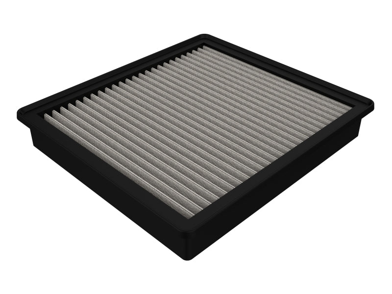 aFe MagnumFLOW Pro DRY S OE replacement air filter for 2020 Ford Trucks with V8 6.7L and 7.3L engines. High-performance design.
