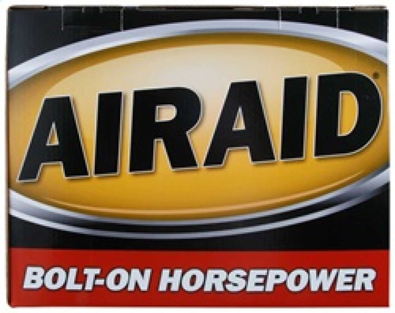 Airaid cold air intake system for 2015 Ford F-150 EcoBoost with black tube designed for enhanced performance.