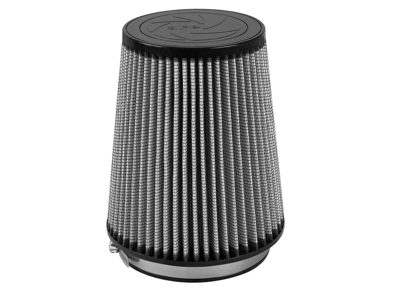 aFe MagnumFLOW Pro DRY S OE replacement air filter for 2015-2018 Porsche Macan GTS V6-3.0L, designed for optimal airflow and performance.