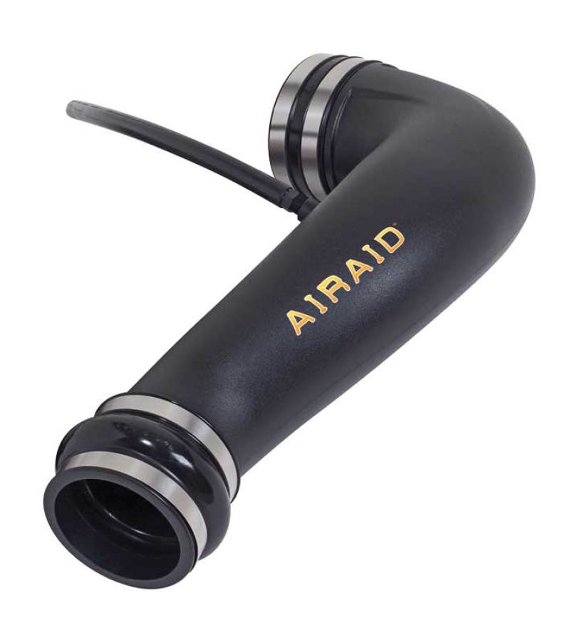 Airaid modular intake tube for 2007-2013 Avalanche, Sierra, Silverado 4.3/4.8/5.3/6.0L engines, designed for improved airflow.