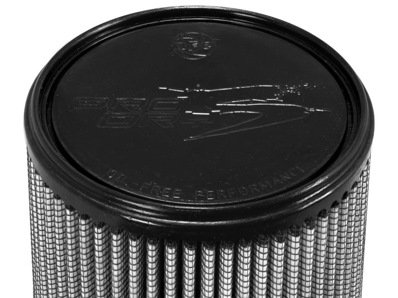 aFe MagnumFLOW Air Filter with dimensions 5 inches x 7.5 inches x 5.5 inches x 12 inches, designed for enhanced engine performance.
