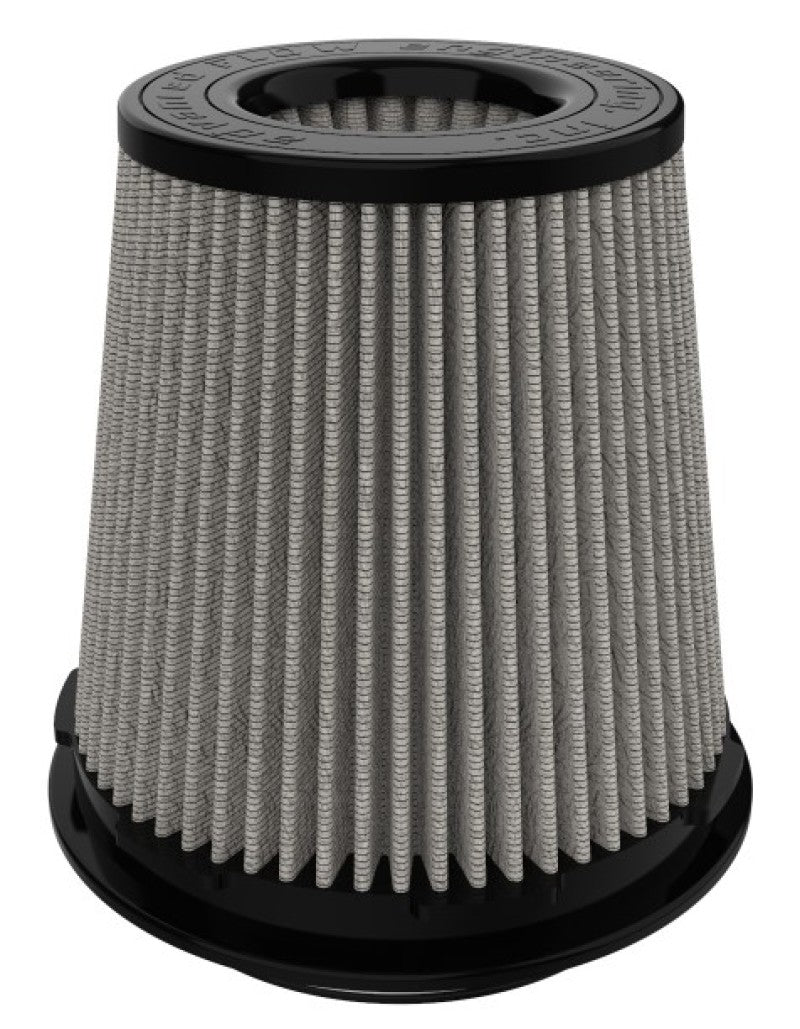 aFe Momentum replacement air filter featuring Pro DRY S media, designed for optimal airflow and filtration efficiency.