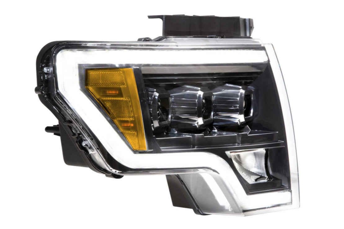 Morimoto XB LED Headlights: Ford F150 (09-14) (Pair / ASM White DRL)