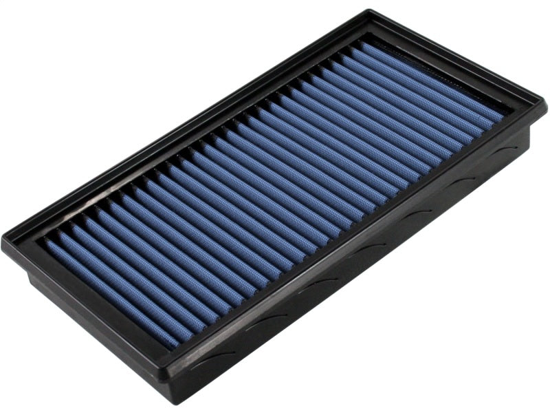 aFe MagnumFLOW air filter designed for 1999 Ford Diesel trucks with a 7.3L V8 engine, featuring a blue filter element.