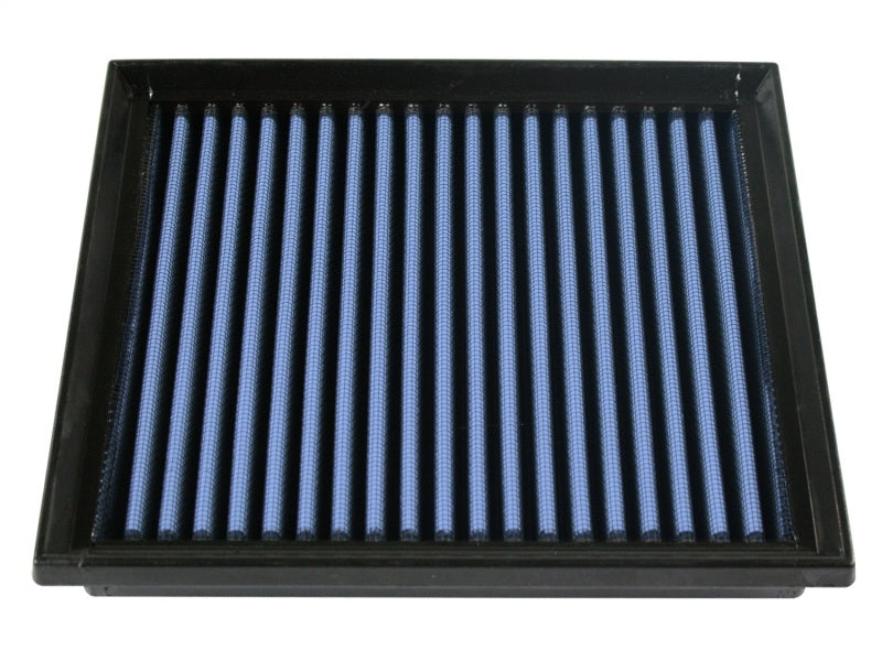 aFe MagnumFLOW Air Filter for 2010-2012 Toyota Prius L4-1.8L, featuring a blue filter media for improved airflow and performance.