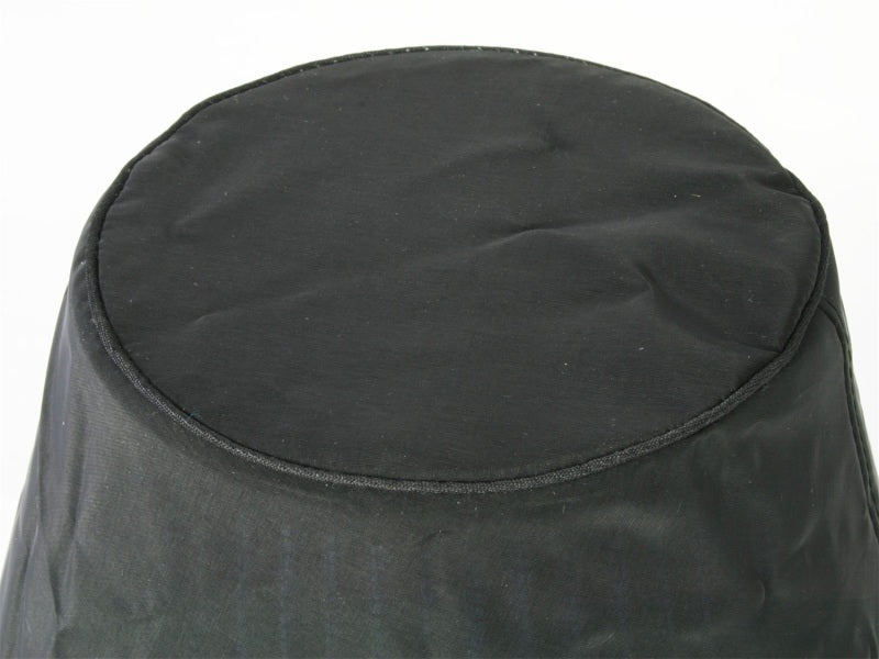aFe MagnumSHIELD Pre-Filters in black, designed to protect air filters from dirt and debris for enhanced performance.